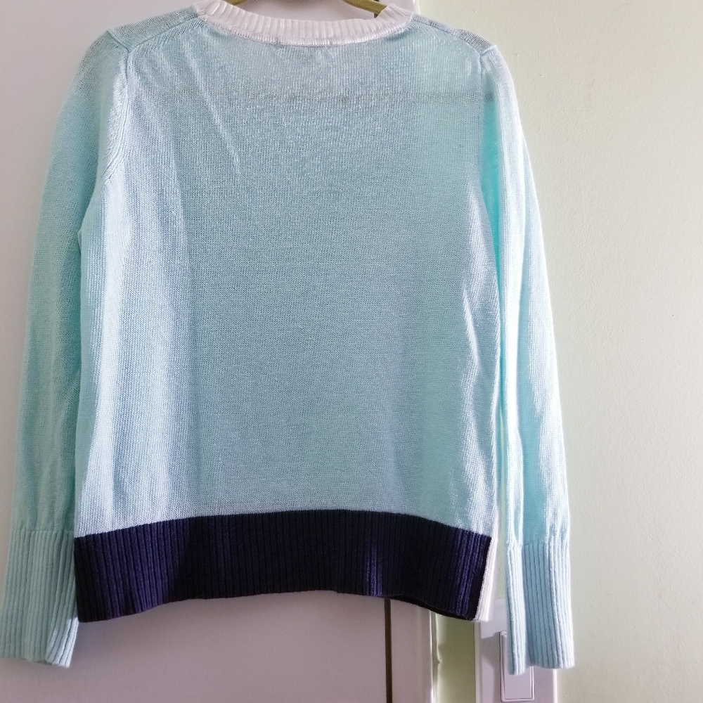 Boden Norfolk Linen Sweater Size 10 - Picture 3 of 11